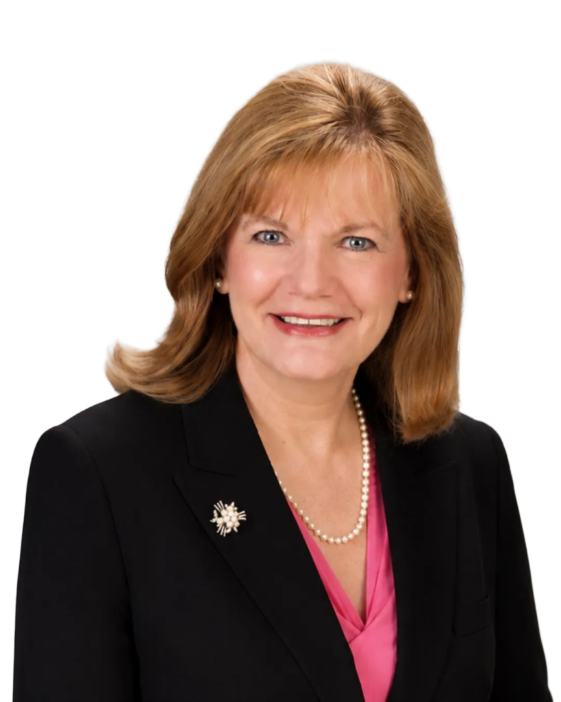 Transparent-background professional headshot of Gayle